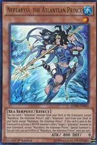 Neptabyss, the Atlantean Prince [BOSH-EN092] Ultra Rare | Exor Games New Glasgow