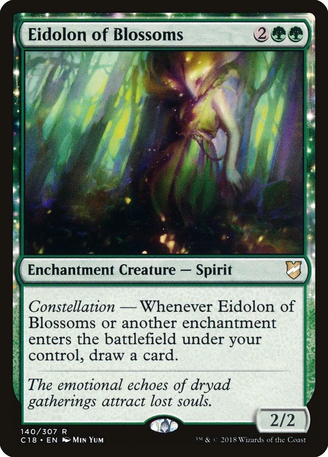 Eidolon of Blossoms [Commander 2018] | Exor Games New Glasgow