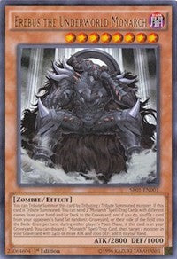 Erebus the Underworld Monarch [SR01-EN001] Ultra Rare | Exor Games New Glasgow