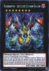 Raidraptor - Satellite Cannon Falcon [WIRA-EN024] Secret Rare | Exor Games New Glasgow