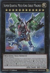 Super Quantal Mech King Great Magnus [WIRA-EN037] Secret Rare | Exor Games New Glasgow