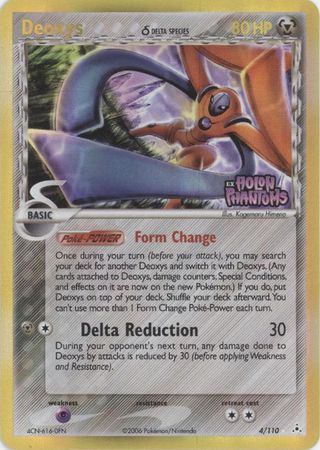 Deoxys (4/110) (Delta Species) (Stamped) [EX: Holon Phantoms] | Exor Games New Glasgow