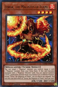 Zoroa, the Magistus of Flame [GEIM-EN002] Ultra Rare | Exor Games New Glasgow