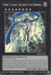 Number 23: Lancelot, Dark Knight of the Underworld [BOSH-ENSE2] Super Rare | Exor Games New Glasgow