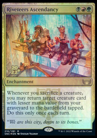 Riveteers Ascendancy [Streets of New Capenna Prerelease Promos] | Exor Games New Glasgow