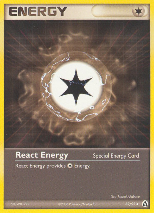 React Energy (82/92) [EX: Legend Maker] | Exor Games New Glasgow