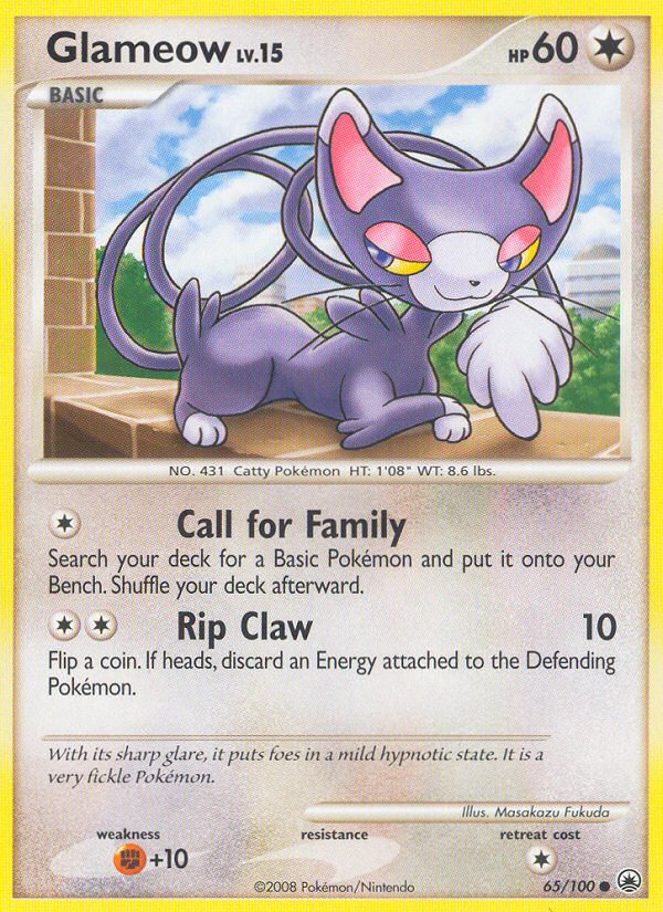 Glameow (65/100) [Diamond & Pearl: Majestic Dawn] | Exor Games New Glasgow