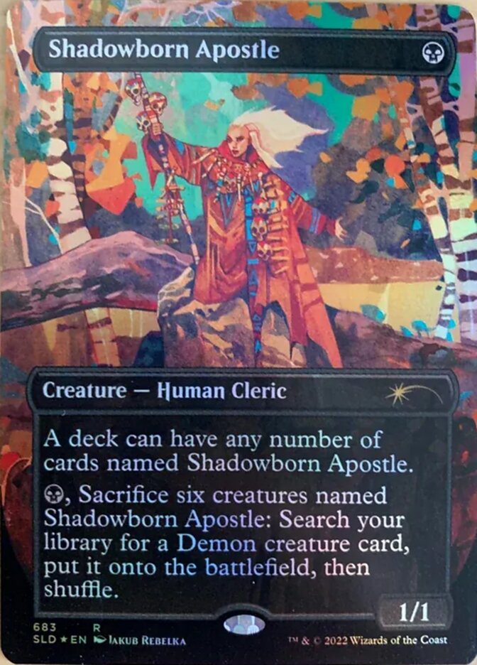 Shadowborn Apostle (Borderless) (683) [Secret Lair Drop Promos] | Exor Games New Glasgow