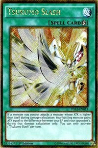 Tsukumo Slash [PGL3-EN013] Gold Secret Rare | Exor Games New Glasgow