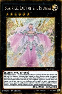 Beatrice, Lady of the Eternal [PGL3-EN021] Gold Secret Rare | Exor Games New Glasgow