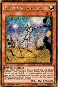 Kozmo Strawman [PGL3-EN028] Gold Secret Rare | Exor Games New Glasgow