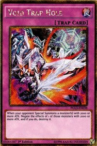 Void Trap Hole [PGL3-EN038] Gold Secret Rare | Exor Games New Glasgow