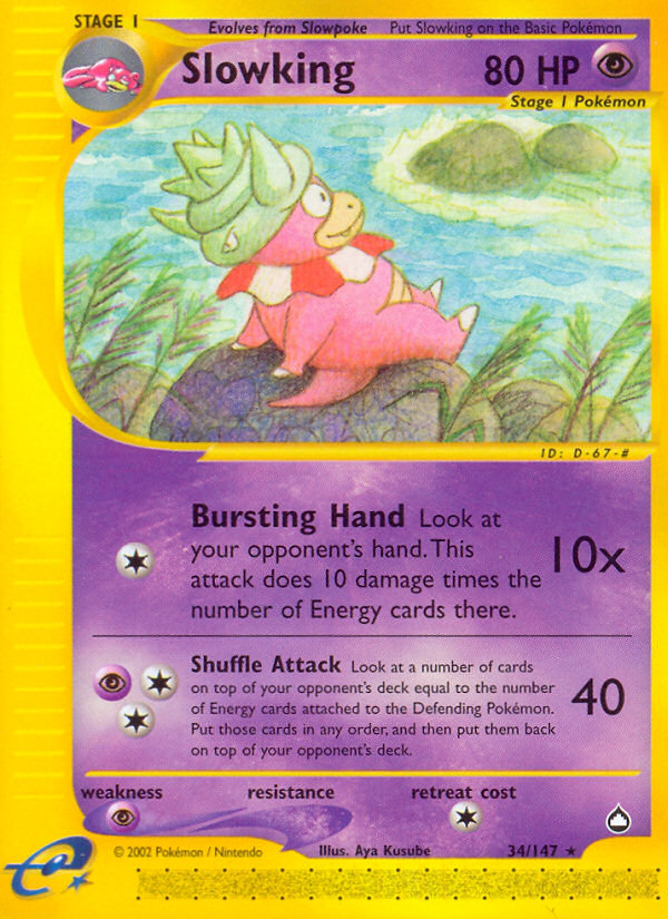 Slowking (34/147) [Aquapolis] | Exor Games New Glasgow