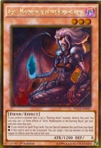 Alich, Malebranche of the Burning Abyss [PGL3-EN047] Gold Rare | Exor Games New Glasgow