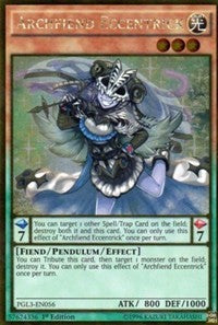 Archfiend Eccentrick [PGL3-EN056] Gold Rare | Exor Games New Glasgow