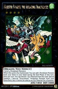 Majester Paladin, the Ascending Dracoslayer [PGL3-EN079] Gold Rare | Exor Games New Glasgow