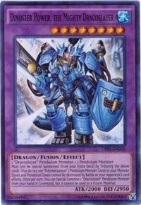 Dinoster Power, the Mighty Dracoslayer [OP01-EN010] Super Rare | Exor Games New Glasgow