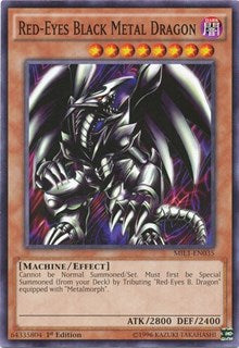 Red-Eyes Black Metal Dragon [MIL1-EN035] Common | Exor Games New Glasgow