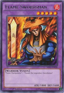 Flame Swordsman [MIL1-EN038] Rare | Exor Games New Glasgow