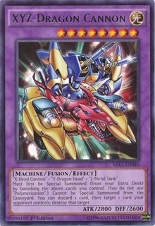 XYZ-Dragon Cannon [MIL1-EN040] Rare | Exor Games New Glasgow