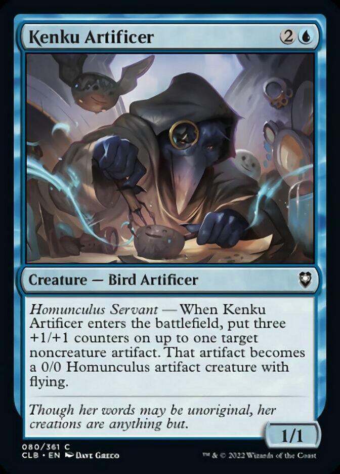 Kenku Artificer [Commander Legends: Battle for Baldur's Gate] | Exor Games New Glasgow