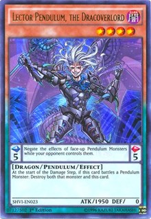 Lector Pendulum, the Dracoverlord [SHVI-EN023] Ultra Rare | Exor Games New Glasgow