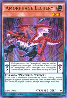 Amorphage Lechery [SHVI-EN025] Ultra Rare | Exor Games New Glasgow