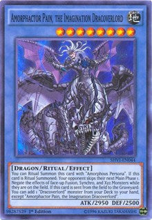 Amorphactor Pain, the Imagination Dracoverlord [SHVI-EN044] Super Rare | Exor Games New Glasgow