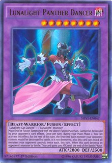 Lunalight Panther Dancer [SHVI-EN047] Ultra Rare | Exor Games New Glasgow