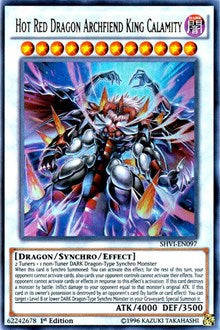 Hot Red Dragon Archfiend King Calamity [SHVI-EN097] Ultra Rare | Exor Games New Glasgow