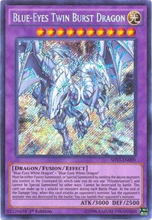 Blue-Eyes Twin Burst Dragon [SHVI-EN099] Secret Rare | Exor Games New Glasgow