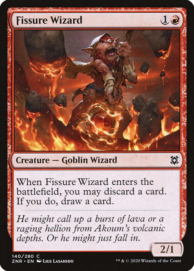 Fissure Wizard [Zendikar Rising] | Exor Games New Glasgow