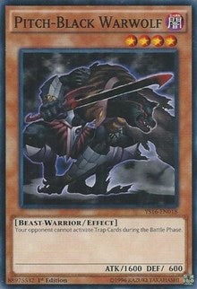 Pitch-Black Warwolf [YS16-EN018] Common | Exor Games New Glasgow