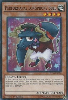 Performapal Longphone Bull [YS16-EN006] Super Rare | Exor Games New Glasgow