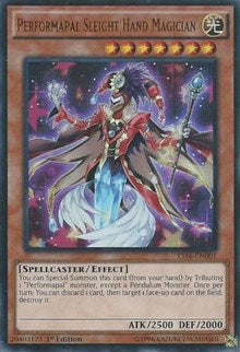 Performapal Sleight Hand Magician [YS16-EN001] Ultra Rare | Exor Games New Glasgow