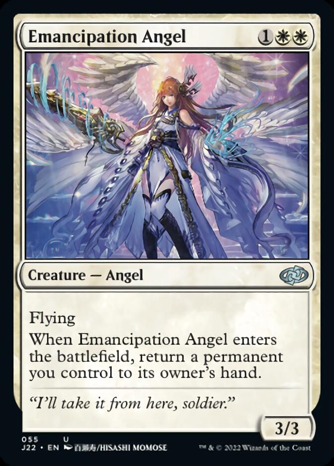 Emancipation Angel [Jumpstart 2022] | Exor Games New Glasgow