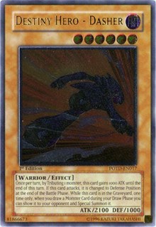 Destiny Hero - Dasher (UTR) [POTD-EN017] Ultimate Rare | Exor Games New Glasgow