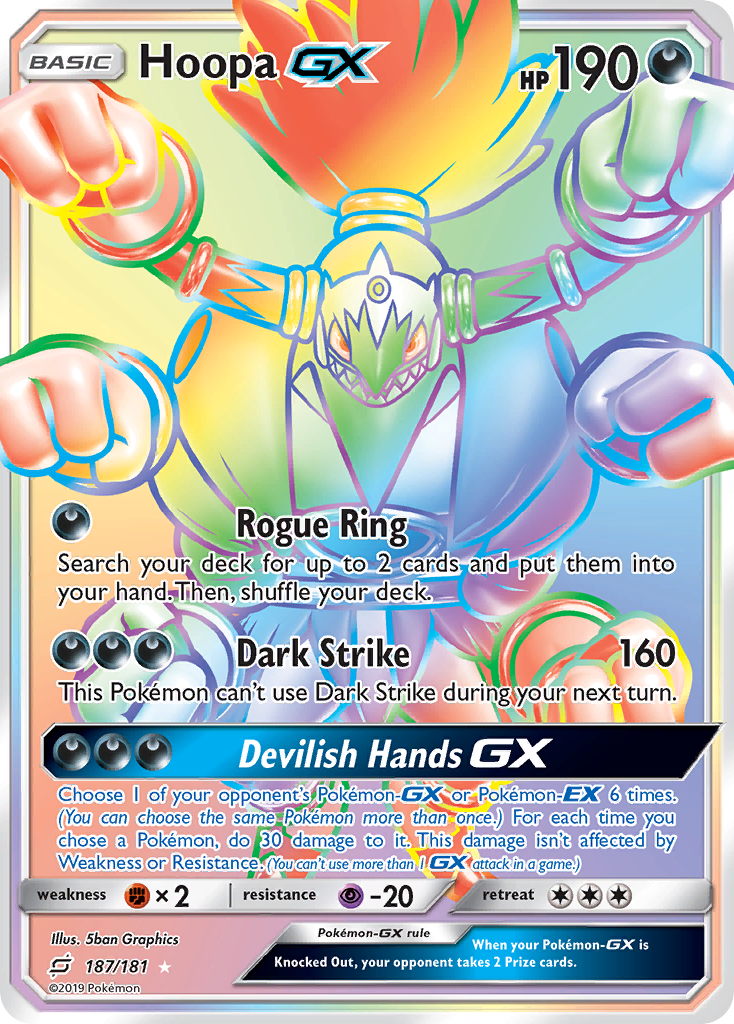 Hoopa GX (187/181) [Sun & Moon: Team Up] | Exor Games New Glasgow