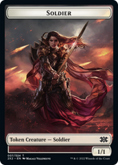 Faerie Rogue // Soldier Double-sided Token [Double Masters 2022 Tokens] | Exor Games New Glasgow