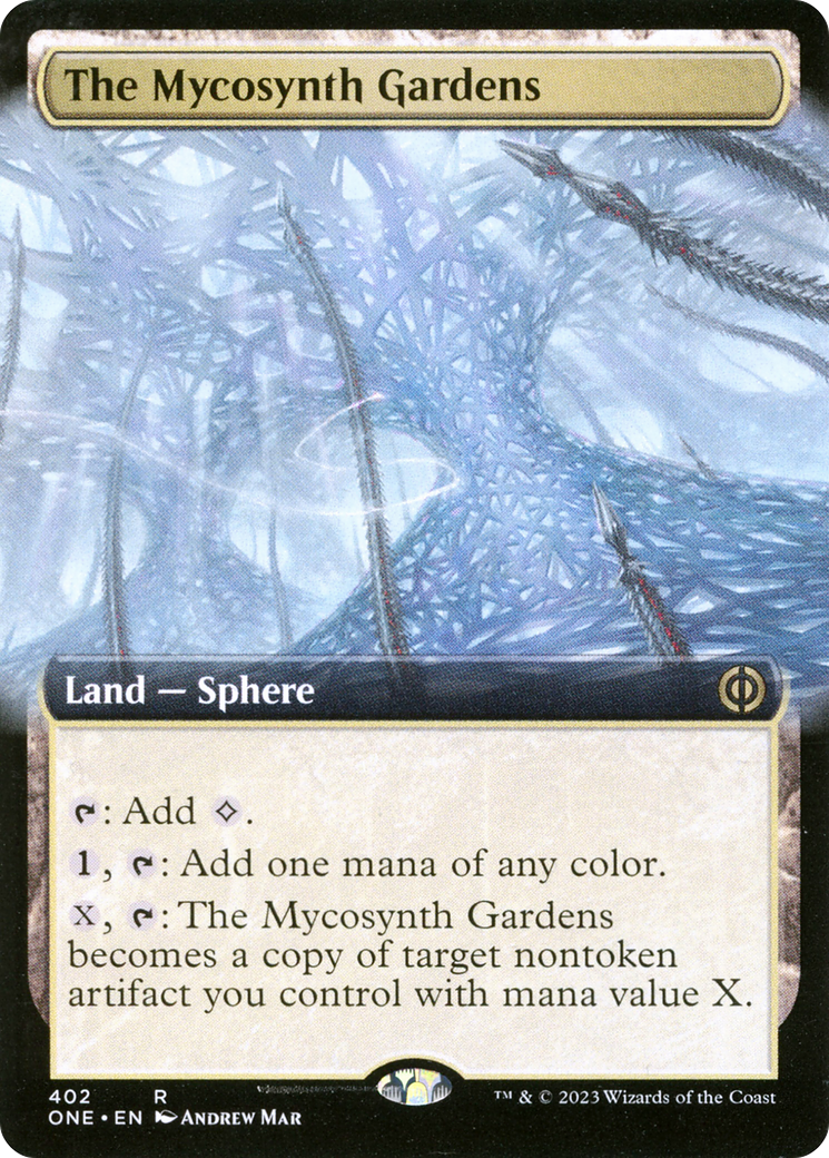 The Mycosynth Gardens (Extended Art) [Phyrexia: All Will Be One] | Exor Games New Glasgow