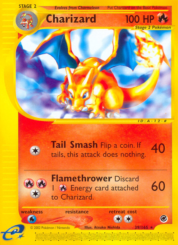 Charizard (39/165) [Expedition: Base Set] | Exor Games New Glasgow