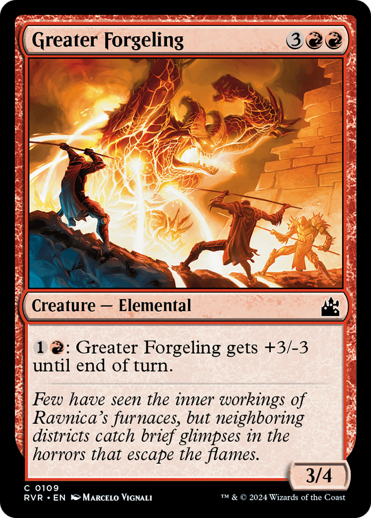 Greater Forgeling [Ravnica Remastered] | Exor Games New Glasgow