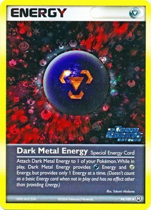Dark Metal Energy (94/109) (Stamped) [EX: Team Rocket Returns] | Exor Games New Glasgow