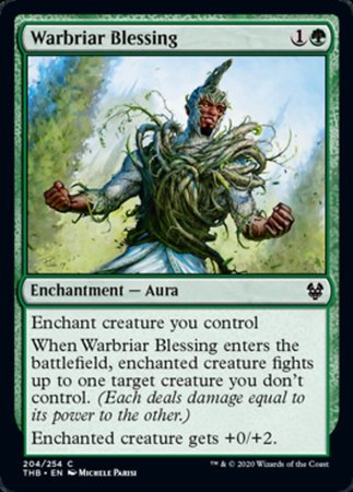 Warbriar Blessing [Theros Beyond Death] | Exor Games New Glasgow