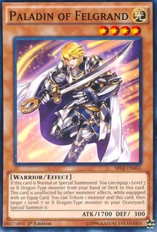 Paladin of Felgrand [SR02-EN003] Common | Exor Games New Glasgow