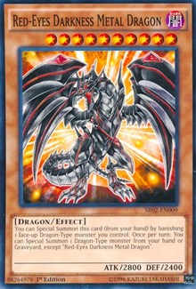 Red-Eyes Darkness Metal Dragon [SR02-EN009] Common | Exor Games New Glasgow