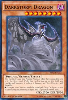 Darkstorm Dragon [SR02-EN012] Common | Exor Games New Glasgow