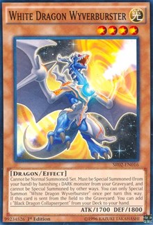 White Dragon Wyverburster [SR02-EN016] Common | Exor Games New Glasgow