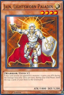 Jain, Lightsworn Paladin [SR02-EN020] Common | Exor Games New Glasgow