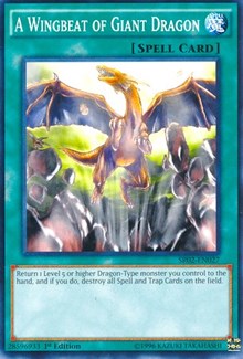 A Wingbeat of Giant Dragon [SR02-EN027] Common | Exor Games New Glasgow